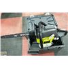 Image 3 : NEW RYOBI 18" 38CC CHAIN SAW IN CASE
