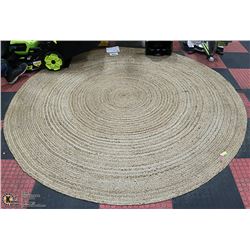 BRAIDED RUG 96" DIAMETER