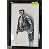 Image 1 : FRAMED WOLVERINE PRINT 13" X 19"