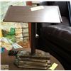 Image 1 : VINTAGE BRASS DESK LAMP 10" X 14"
