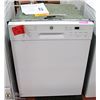 Image 1 : GE 24" WHITE BUILT-IN FRONT CONTROL DISHWASHER