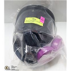 3M FULL FACE MASK. CLEANED AND SANITIZED COMES