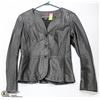 Image 1 : DANIER BLACK LEATHER JACKET SIZE MEDIUM
