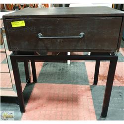 SMALL TABLE WOOD DRAWER 23 X 16 X 25