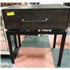 Image 1 : SMALL TABLE WOOD DRAWER 23 X 16 X 25