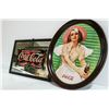 Image 1 : COCA-COLA METAL TRAY AND MIRROR