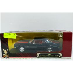 1:18 DIE CAST 1967 CAMARO Z-28
