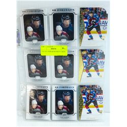 9 X CALE MAKAR ROOKIES CARDS