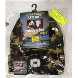NEW ULTRA BRIGHT CAMO PATTERN LED HAT