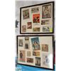 Image 1 : ANTIQUE POSTCARDS IN FRAMES