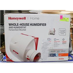 HONEYWELL WHOLE-HOUSE HUMIDIFIER AND HUMIDISTAT