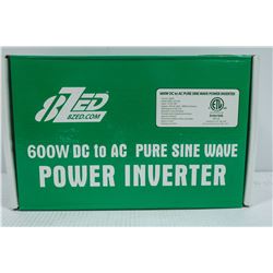 600W PURE SINE WAVE INVERTER 12V