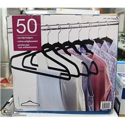 NEW SET OF 50 NO SLIP HANGERS