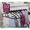 Image 1 : NEW SET OF 50 NO SLIP HANGERS