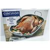 Image 1 : NEW CIRCULON OVAL ROASTING PAN WITH RACK