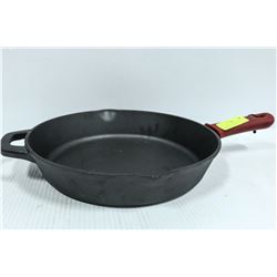 TRAMONTINA 12" CAST IRON FRYING PAN (UNUSED)
