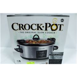 NEW 7 QT CROCKPOT SLOW COOKER W/ DIGITAL CONTROL