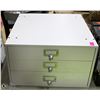 Image 1 : WHITE FILING DRAWERS 14 X 14 X 9