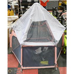 NEW POP AND GO PLAY PEN WITH MATTRESS