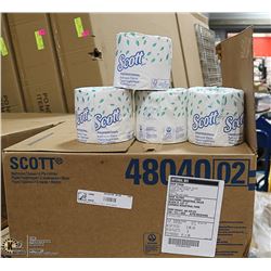 CASE OF SCOTT BRAND 2 PLY TISSUE PAPER 40 ROLLS