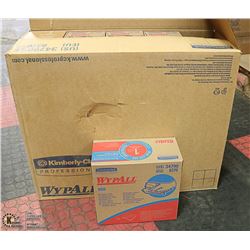 CASE OF KIMBERLY CLARK WIPE ALL WIPERS