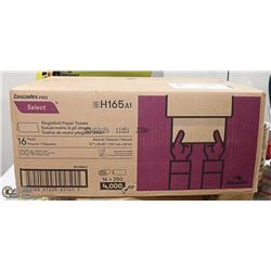 CASE WITH 16 PACKS OF CASCADE SINGLE FOLD PAPER