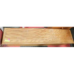 WOODEN SHELF/RISER 44" ACROSS