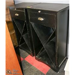 2 MATCHING ORGANIZERS 19 X 14 X 36