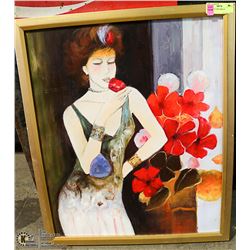 CHARLOTTE THE HARLOT ART PIECE 22 X 26