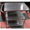 Image 1 : STAINLESS STEEL INVENTORY CART 28 X 16 X 32