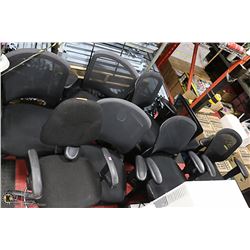 LOT OF 8  ASSORTED HYDRAULIC LIFT OFFICE CHAIRS