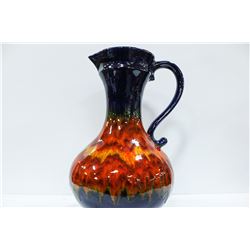 LARGE WEST GERMAN PITCHER VASE