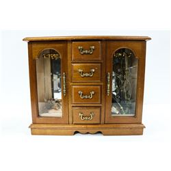 XL JEWLERY BOX FILLED WITH ESTATE JEWELLERY