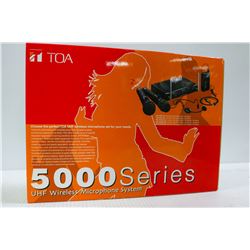 UHF WIRELESS MICROPHONE SYSTEM 5000 SERIES