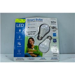 FEIT SMART WIFI CONTROLLED LED BULBS 2 PACK