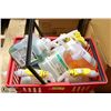Image 1 : BASKET OF CLEANERS AND MORE INCLUDES INDUSTRIAL