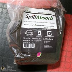BAG OF NATURE FIBRE SPILL ABSORBANT
