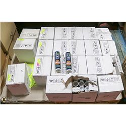 PALLET WITH 22 CASES OF EXCEL GREY MASONRY GRAB