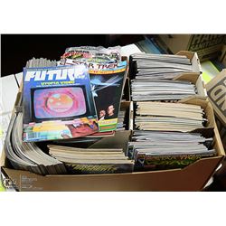 LARGE COLLECTION STAR TREK & SCI FI MAGAZINES