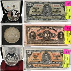 FEATURED COINS AND CURRENCY