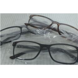 NEW 3 PACK FOSTER GRANT READING GLASSES +1.25