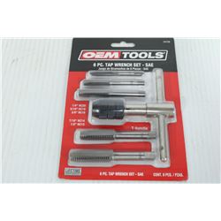 NEW OEMTOOLS 6 PC TAP WRENCH SET - SAE