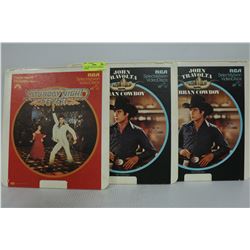 TWO JOHN TRAVOLTA LASERDISC MOVIES
