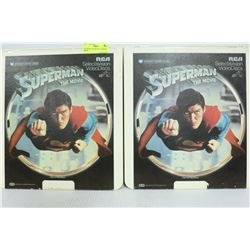SUPERMAN THE MOVIE LASERDISC MOVIE