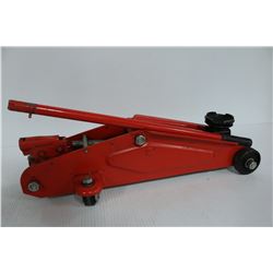 RED MOTOMASTER HYDRAULIC TROLLEY JACK