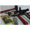 Image 1 : LARGE FLAT OF HAMMERS, PRY BARS,