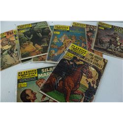 TEN 15 CENT CLASSIC ILLUSTRATED COMICS