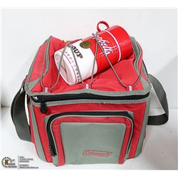 INSULATED COLEMAN LUNCH BAG WITH THERMOS