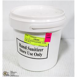 PAIL OF HAND SANITIZER - STORE USE ONLY