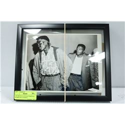 1957 PHOTO FLOYD PATTERSON & HURRICANE JACKSON